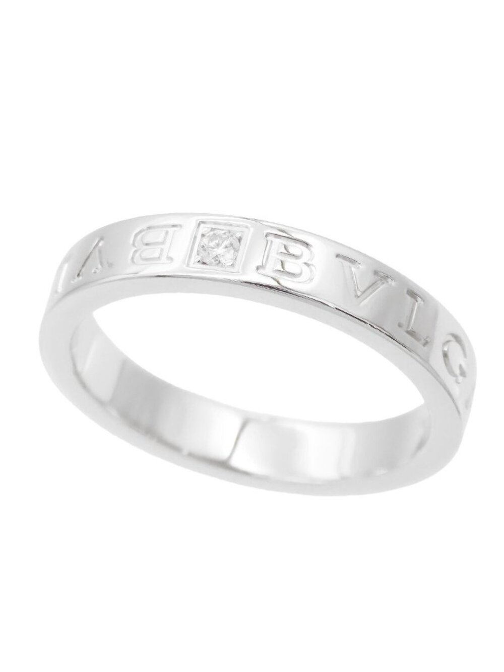 Bvlgari Essential Ring White Gold 18k Diamond B-zero